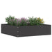 Margine pentru gazon Negru 50 x 50 x 13 cm Oțel - WALTI WALTI