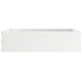 Margine pentru gazon Alb 50 x 50 x 13 cm Oțel - WALTI WALTI