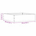 Margine pentru gazon Alb 50 x 50 x 13 cm Oțel - WALTI WALTI