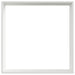 Margine pentru gazon Alb 50 x 50 x 13 cm Oțel - WALTI WALTI
