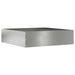 Margine pentru gazon Argintiu 50 x 50 x 13 cm Oțel Galvanizat - WALTI WALTI