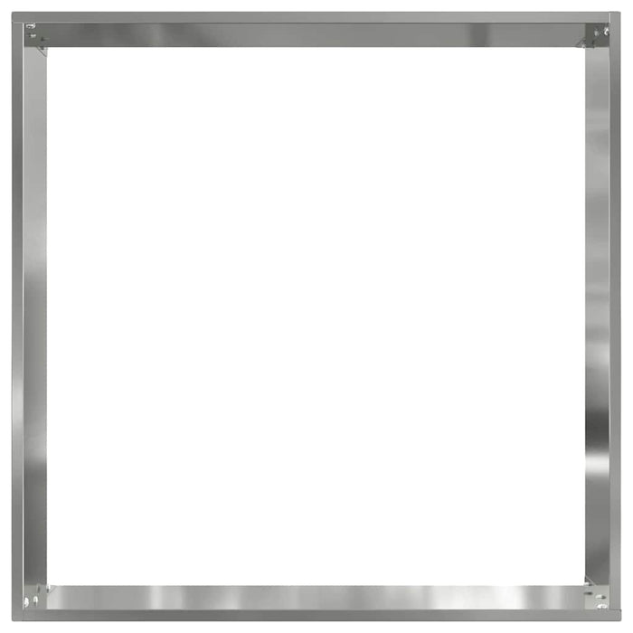 Margine pentru gazon Argintiu 50 x 50 x 13 cm Oțel Galvanizat - WALTI WALTI
