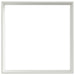 Margine pentru gazon Alb 60 x 60 x 13 cm Oțel - WALTI WALTI