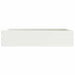 Margine pentru gazon 6 pcs Alb 60 x 60 x 13 cm Oțel - WALTI WALTI