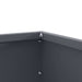 Margine pentru gazon 6 pcs Antracit 60 x 60 x 13 cm Oțel - WALTI WALTI