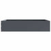 Margine pentru gazon 6 pcs Antracit 60 x 60 x 13 cm Oțel - WALTI WALTI
