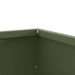 Margine pentru gazon 6 pcs Verde măsliniu 60 x 60 x 13 cm Oțel - WALTI WALTI