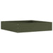 Margine pentru gazon 6 pcs Verde măsliniu 60 x 60 x 13 cm Oțel - WALTI WALTI