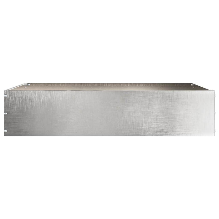 Margine pentru gazon 6 pcs Argintiu 60 x 60 x 13 cm - WALTI WALTI