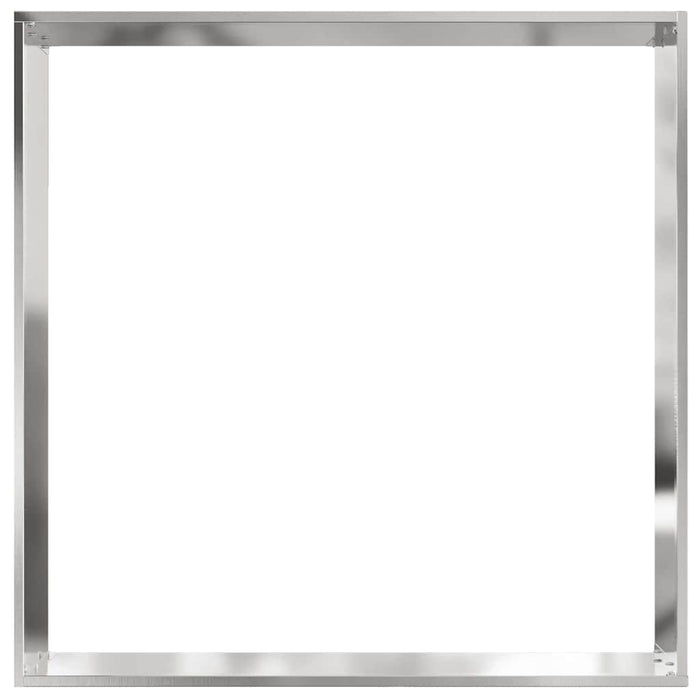 Margine pentru gazon 6 pcs Argintiu 60 x 60 x 13 cm - WALTI WALTI