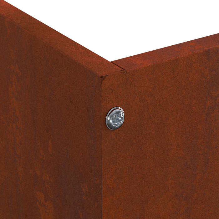 Margine pentru gazon Ruginit 60 x 60 x 13 cm - WALTI WALTI