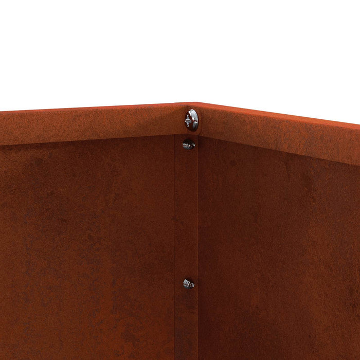 Margine pentru gazon Ruginit 60 x 60 x 13 cm - WALTI WALTI
