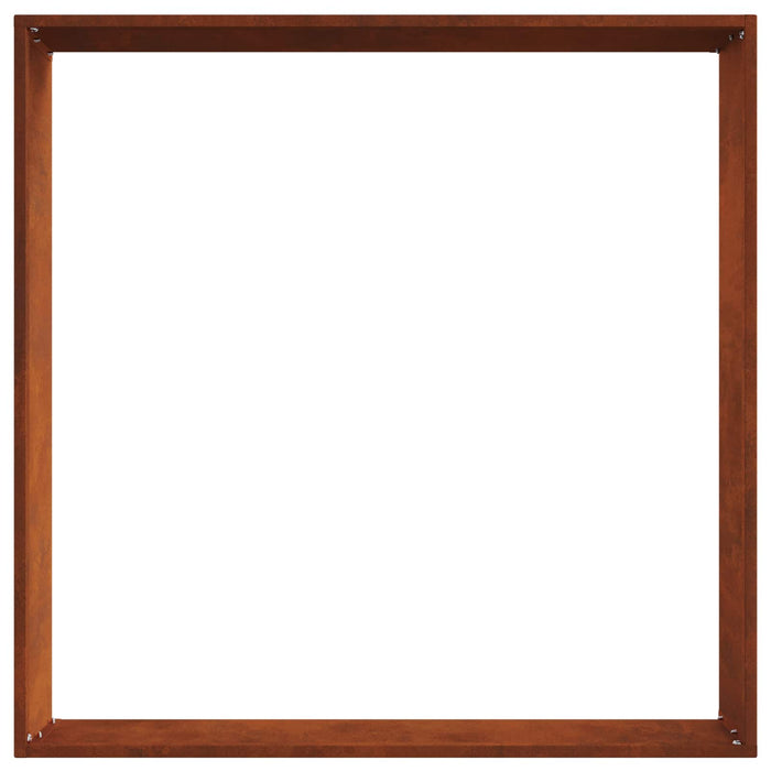 Margine pentru gazon Ruginit 60 x 60 x 13 cm - WALTI WALTI
