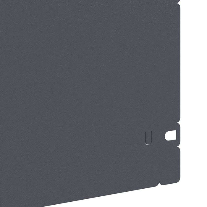 Borduri pentru gazon 20 pcs Antracit 103 x 0,05 x 22 cm Oțel - WALTI WALTI