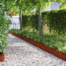 Borduri pentru gazon 10 pcs Ruginit 103 x 0,05 x 22 cm - WALTI WALTI