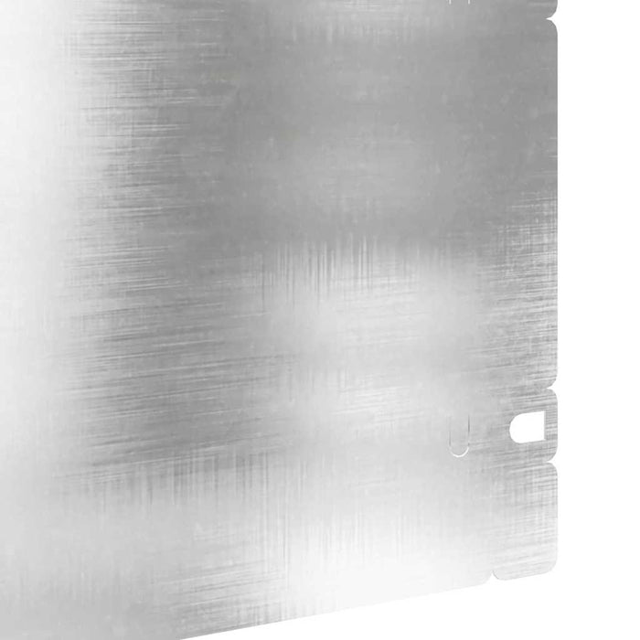 Borduri pentru gazon 30 pcs Argintiu 103 x 0,05 x 22 cm - WALTI WALTI