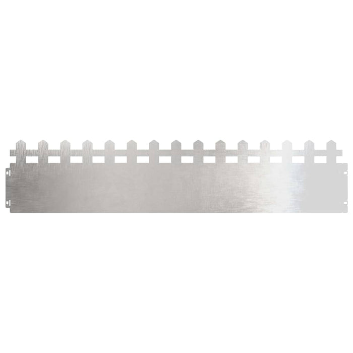 Borduri pentru gazon 30 pcs Argintiu 103 x 0,05 x 22 cm - WALTI WALTI