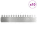 Borduri pentru gazon 10 pcs Argintiu 103 x 0,05 x 22 cm - WALTI WALTI