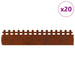 Borduri pentru gazon 20 pcs Ruginit 103 x 0,05 x 22 cm - WALTI WALTI