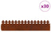 Borduri pentru gazon 30 pcs Ruginit 103 x 0,05 x 22 cm - WALTI WALTI