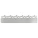 Borduri pentru gazon 10 pcs Argintiu 103 x 0,05 x 22 cm - WALTI WALTI