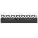 Borduri pentru gazon 10 pcs Negru 103 x 0,05 x 22 cm Oțel - WALTI WALTI