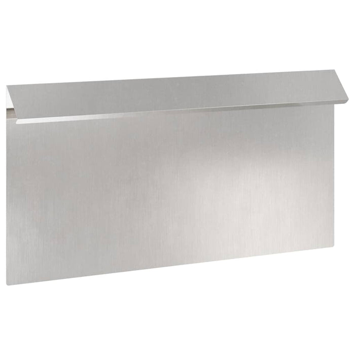 Gard pentru melci Argintiu 50 x 3,5 x 25 cm Oţel inoxidabil - WALTI WALTI