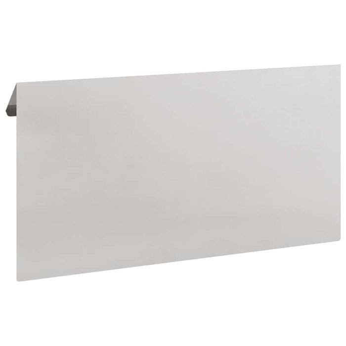 Gard pentru melci Argintiu 50 x 3,5 x 25 cm Oţel inoxidabil - WALTI WALTI