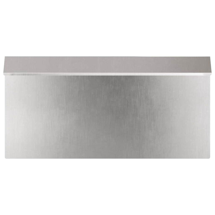 Gard pentru melci Argintiu 50 x 3,5 x 25 cm Oţel inoxidabil - WALTI WALTI