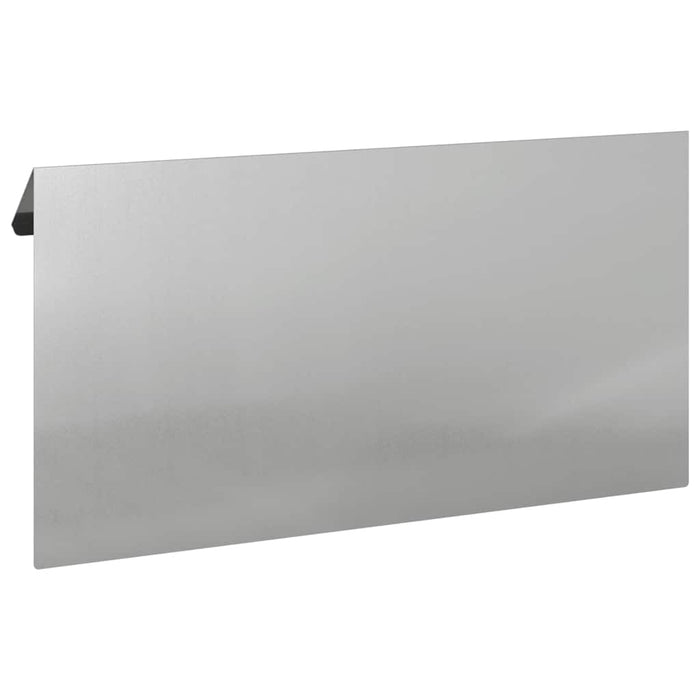 Gard pentru melci Argintiu 50 x 3,5 x 25 cm Oțel Galvanizat - WALTI WALTI