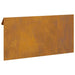 Gard pentru melci Ruginit 50 x 3,5 x 25 cm - WALTI WALTI