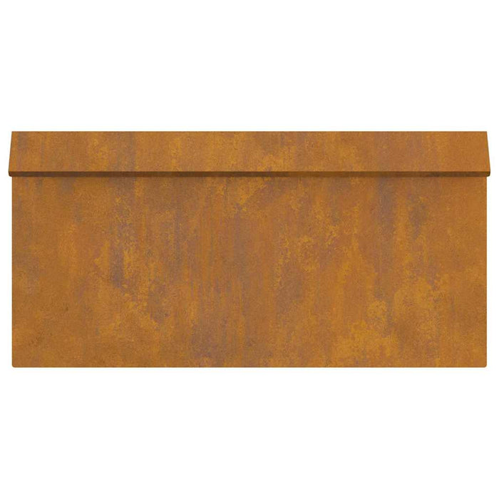 Gard pentru melci Ruginit 50 x 3,5 x 25 cm - WALTI WALTI