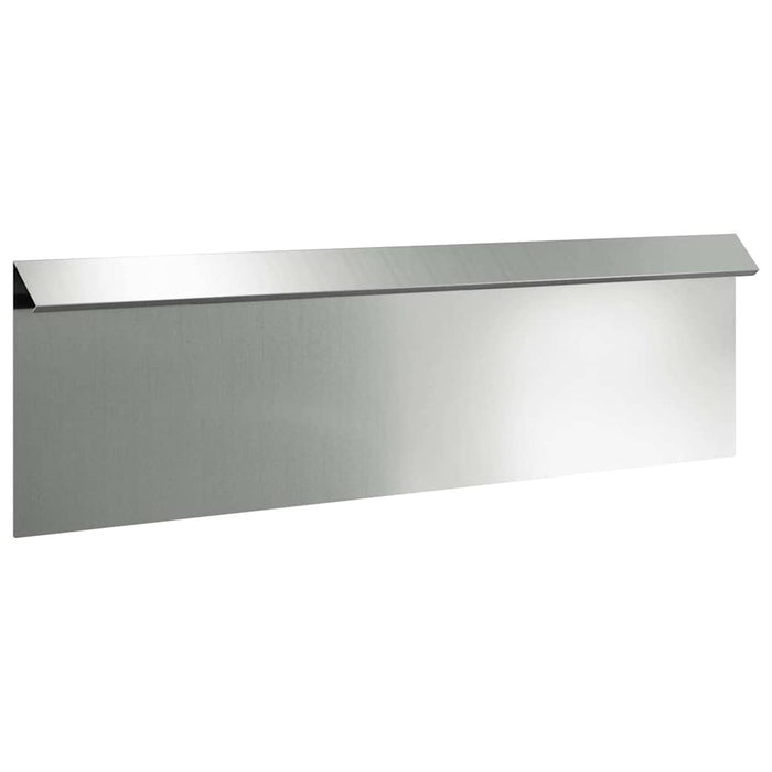 Gard pentru melci 16 buc. 100 x 3,5 x 25 cm Oțel Galvanizat WALTI