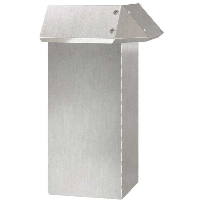 Gard pentru melci Argintiu 13,5 x 13,5 x 25 cm Oţel inoxidabil - WALTI WALTI