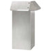 Gard pentru melci Argintiu 13,5 x 13,5 x 25 cm Oţel inoxidabil - WALTI WALTI