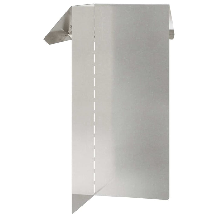 Gard pentru melci Argintiu 13,5 x 13,5 x 25 cm Oţel inoxidabil - WALTI WALTI