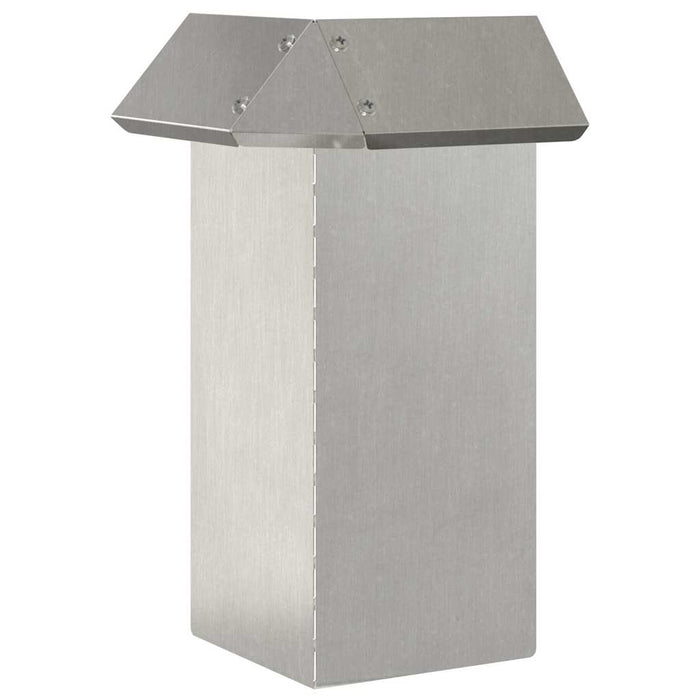 Gard pentru melci Argintiu 13,5 x 13,5 x 25 cm Oţel inoxidabil - WALTI WALTI