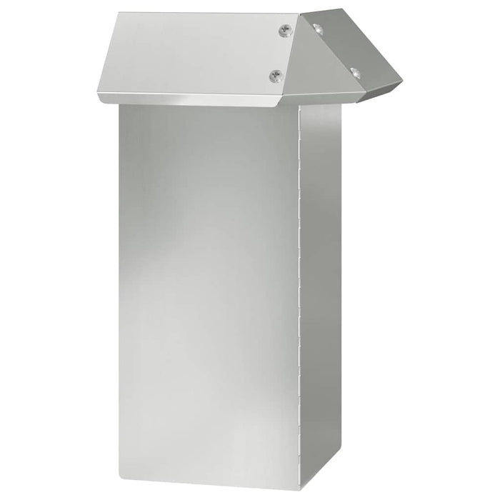 Gard pentru melci Argintiu 13,5 x 13,5 x 25 cm Oțel Galvanizat - WALTI WALTI
