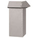 Gard pentru melci Ruginit 13,5 x 13,5 x 25 cm - WALTI WALTI