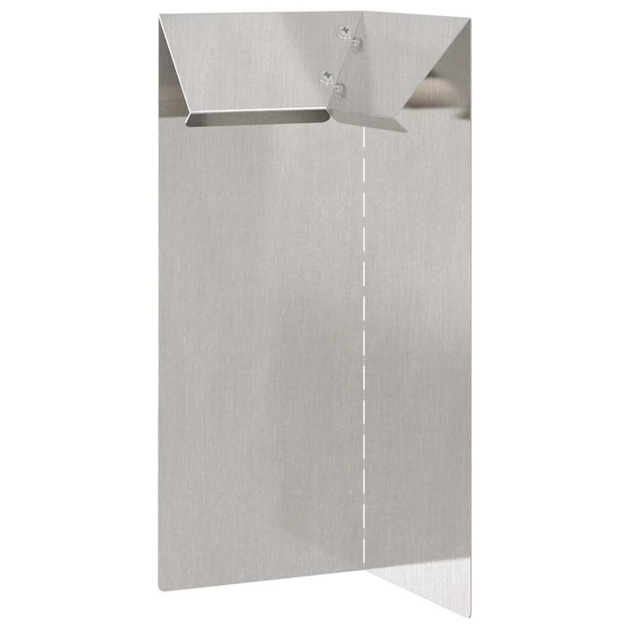 Gard pentru melci Argintiu 10 x 10 x 25 cm Oţel inoxidabil - WALTI WALTI