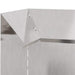 Gard pentru melci 4 pcs Argintiu 10 x 10 x 25 cm - WALTI WALTI