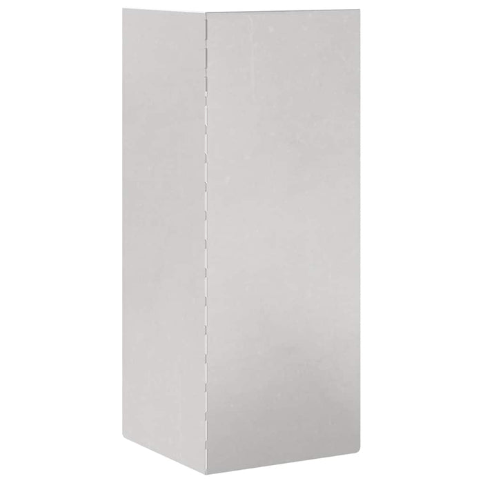 Gard pentru melci 4 pcs Argintiu 10 x 10 x 25 cm - WALTI WALTI