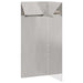 Gard pentru melci 4 pcs Argintiu 10 x 10 x 25 cm - WALTI WALTI