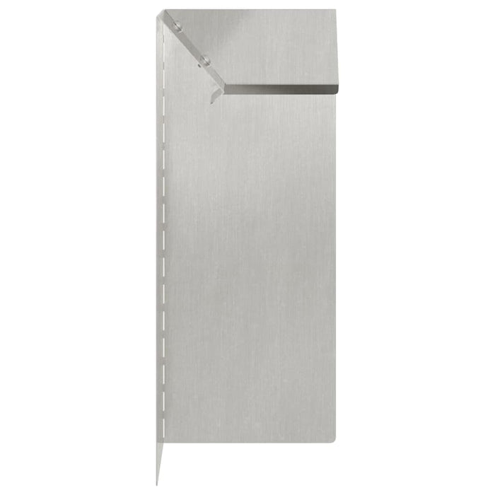 Gard pentru melci 4 pcs Argintiu 10 x 10 x 25 cm - WALTI WALTI