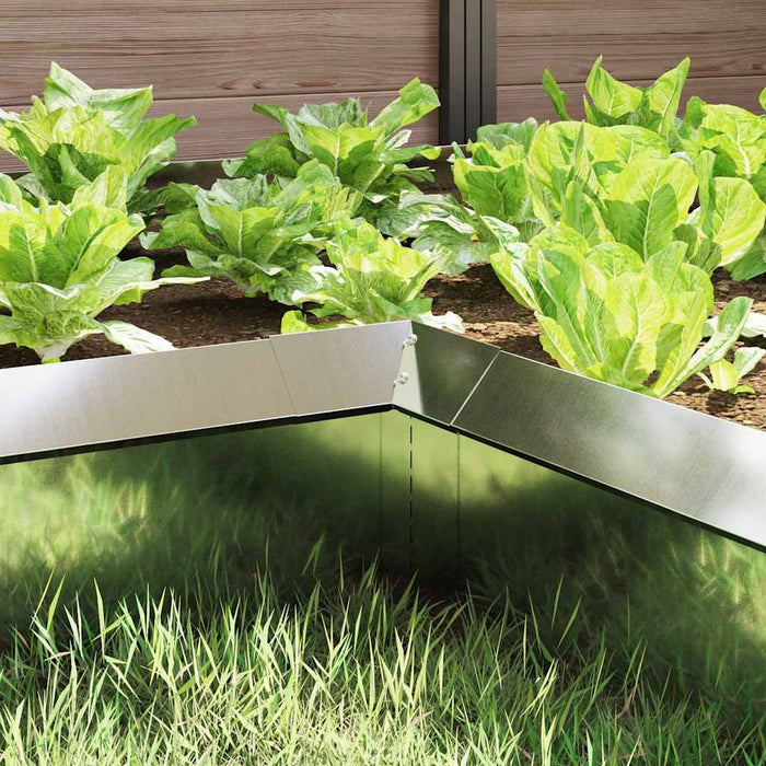 Gard pentru melci Argintiu 10 x 10 x 25 cm Oțel Galvanizat - WALTI WALTI
