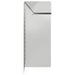 Gard pentru melci Argintiu 10 x 10 x 25 cm Oțel Galvanizat - WALTI WALTI