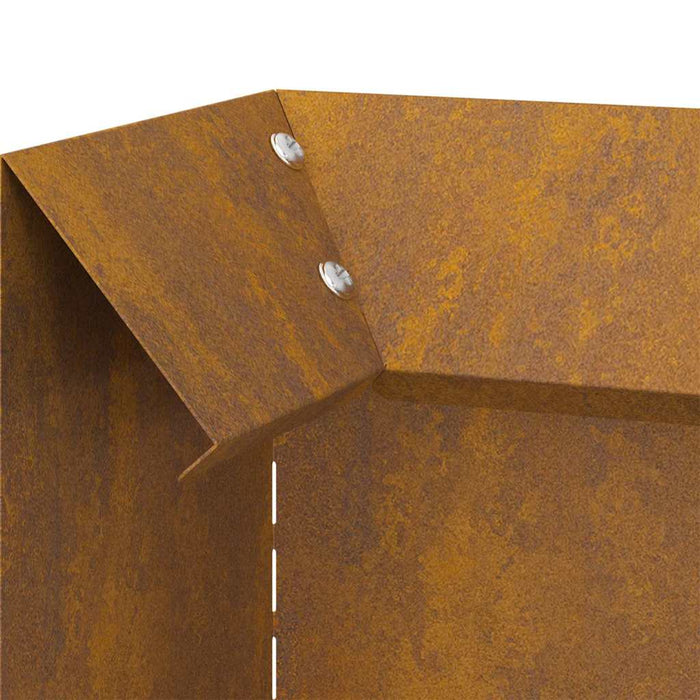 Gard pentru melci Ruginit 10 x 10 x 25 cm - WALTI WALTI