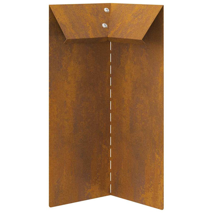 Gard pentru melci Ruginit 10 x 10 x 25 cm - WALTI WALTI
