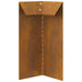 Gard pentru melci Ruginit 10 x 10 x 25 cm - WALTI WALTI