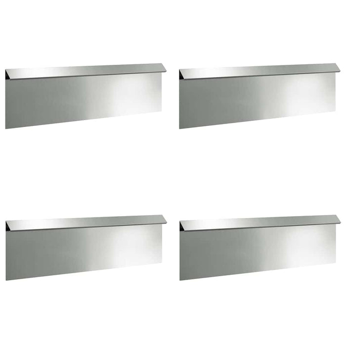 Garduri pentru melci 8 pcs Argintiu Oțel Galvanizat - WALTI WALTI